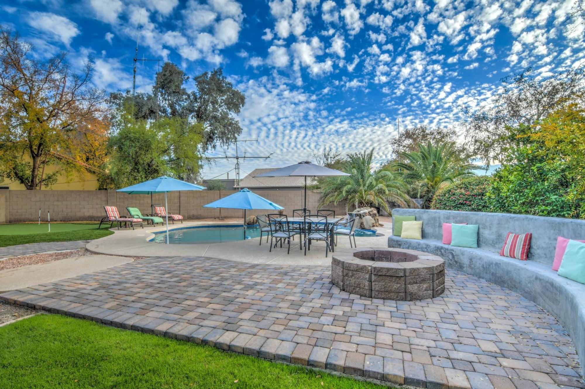 Route 66 Oasis In Downtown Gilbert With Heated Pool & Mini Golf Villa Dış mekan fotoğraf