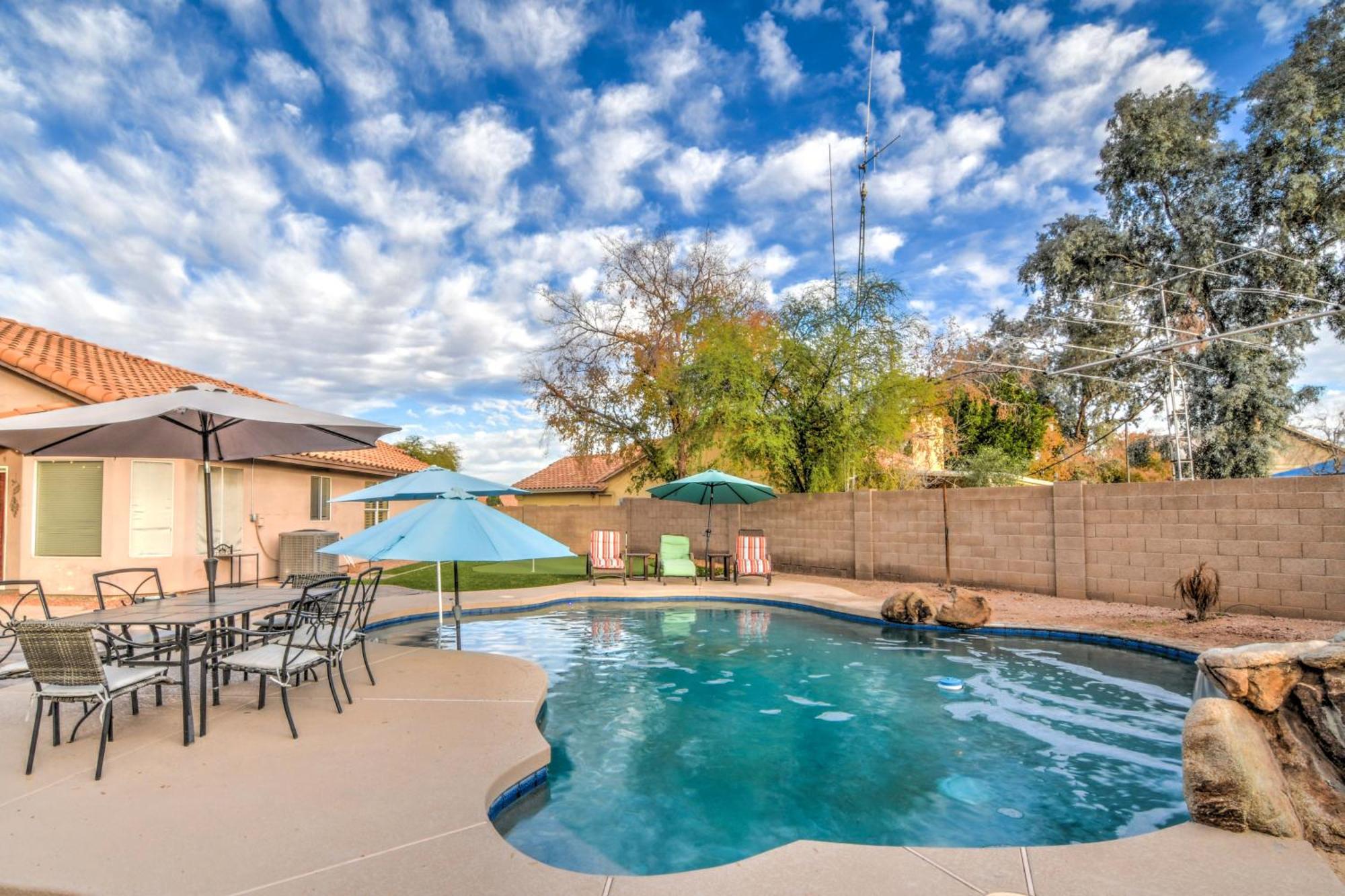 Route 66 Oasis In Downtown Gilbert With Heated Pool & Mini Golf Villa Dış mekan fotoğraf